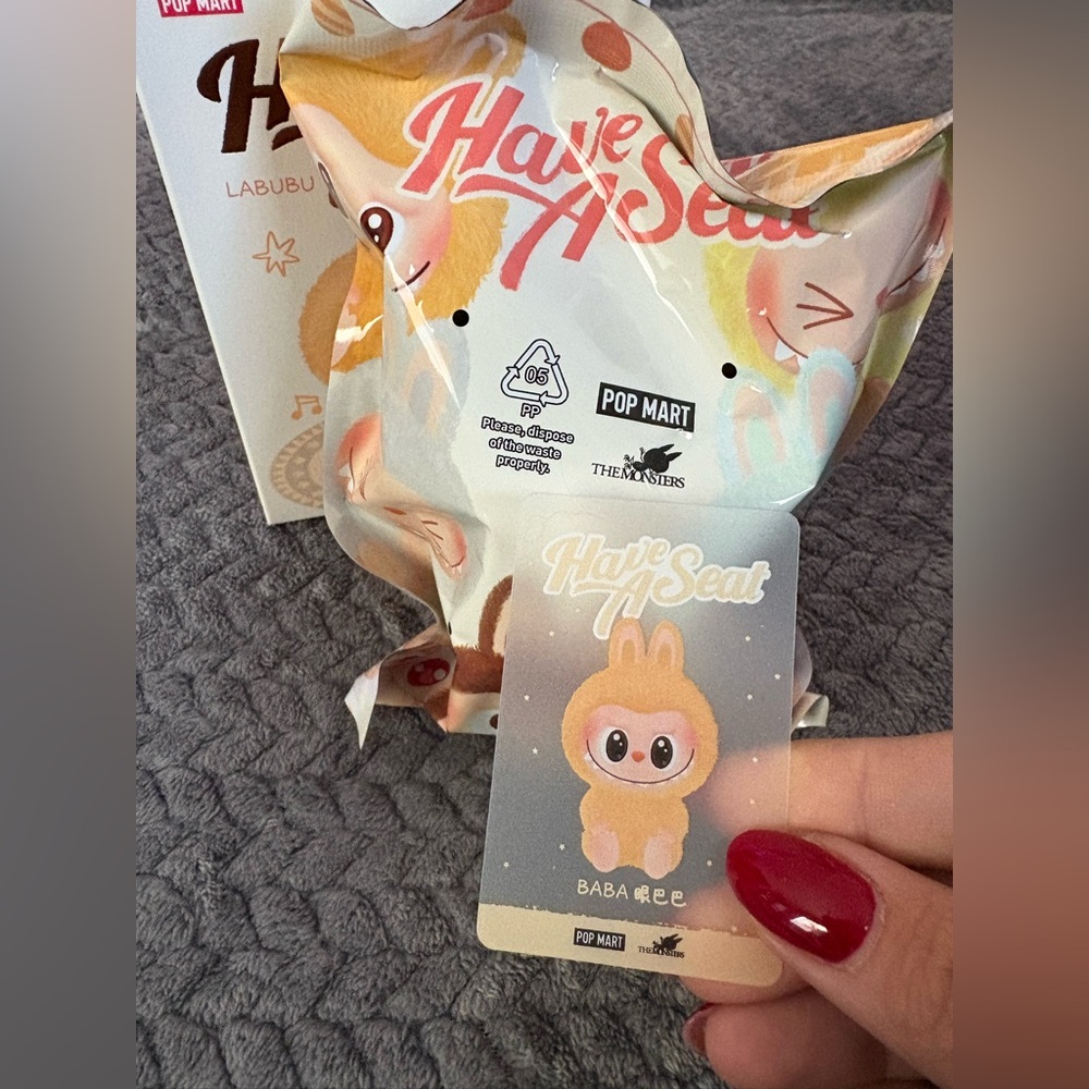 100% Authentic POPMART Labubu *BaBa*